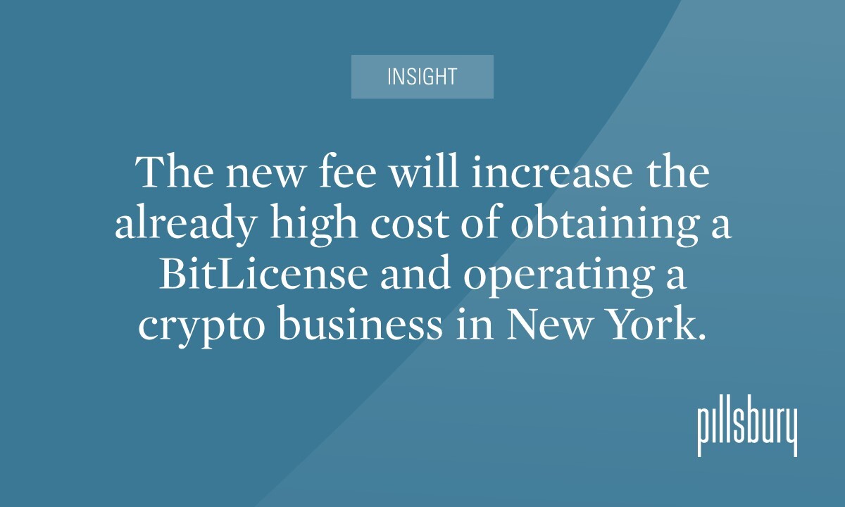 New York to Require Crypto Companies to Pay Assessment Fees