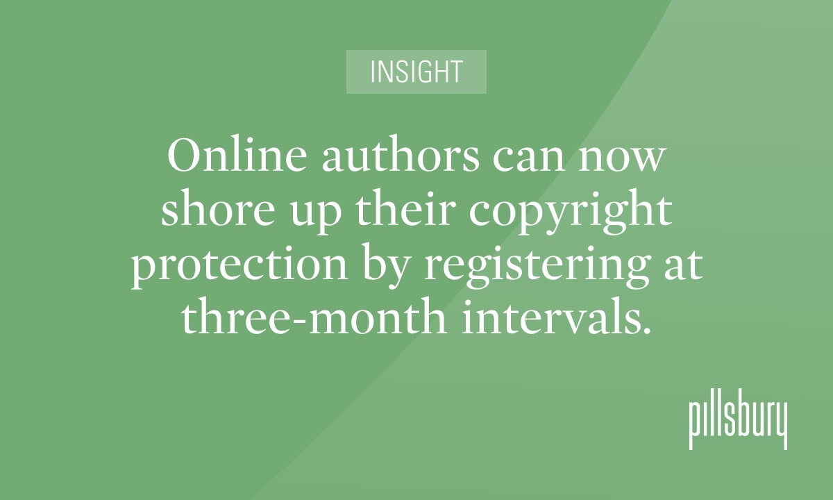 New Copyright Rule Makes Registration Easier for Bloggers
