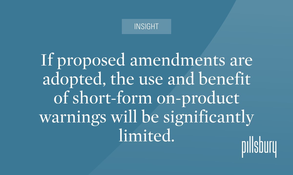 Proposition 65 ShortForm Warnings Made Longer
