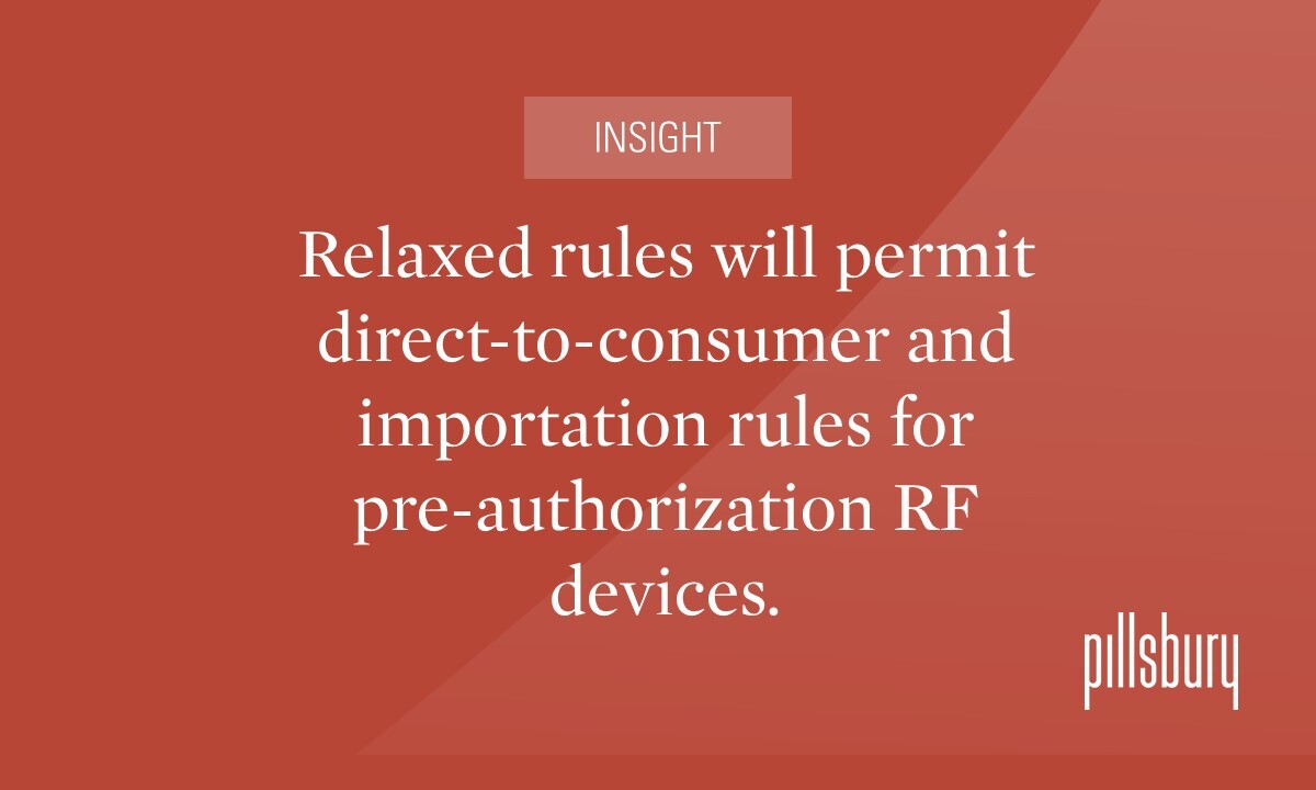 FCC Revises Equipment Authorization Rules