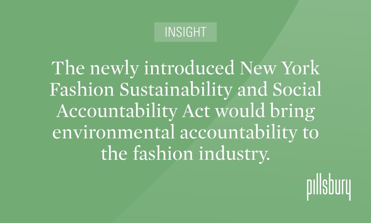 New York State Fashion Act Proves That ESG Is Haute Couture