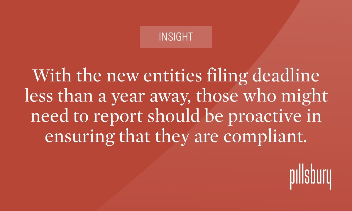 The Corporate Transparency Act: Beneficial Ownership Information ...