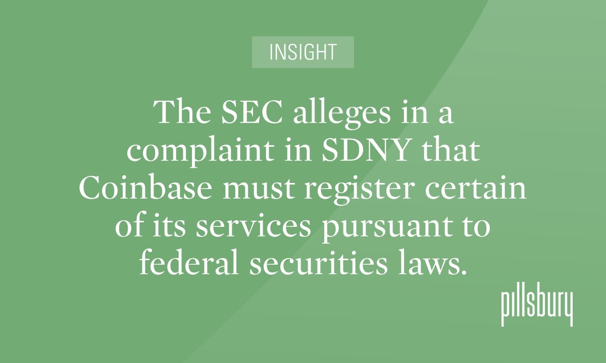 Coinbase Contests the SEC’s Regulatory Authority over Crypto Exchanges
