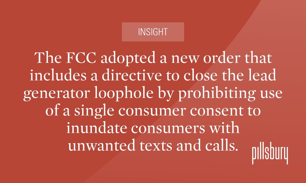 FCC Closes Lead Generator Loophole, Strengthens Illegal Text Message