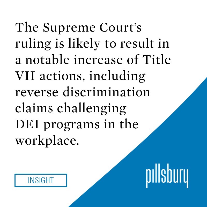 SCOTUS Relaxes Standards for Title VII Plaintiffs in Workplace ...